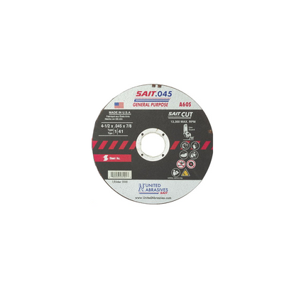 United Abrasives A60S General Purpose Cutting Wheel 23101