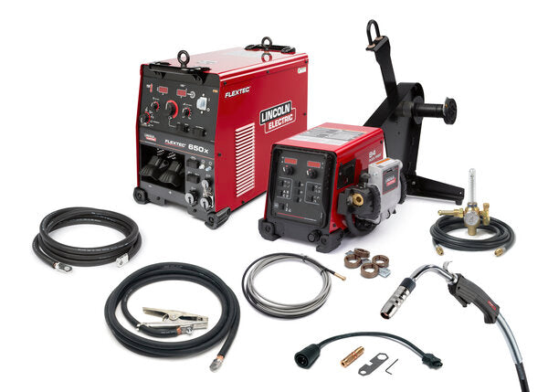 Lincoln Electric Flextec® 650X Multi-Process Welder w/ CrossLinc™ / Flex Feed® 84 One-Pak®, K3514-1