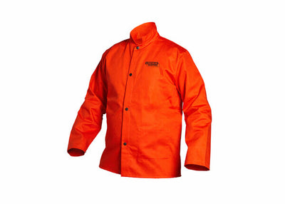 Lincoln Electric Bright FR Cloth Welding Jacket - Safety Orange K4688