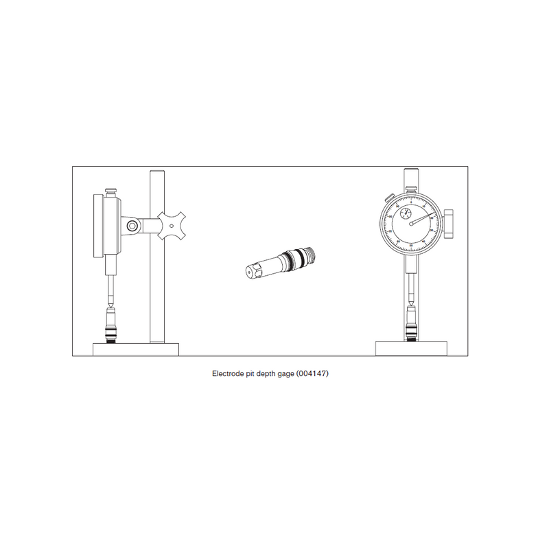 Hypertherm 004147 Electrode Pit Depth Gauge