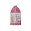 Clear one gallon bottle with pink solutions inside, wrapped in a white Hypertherm label.