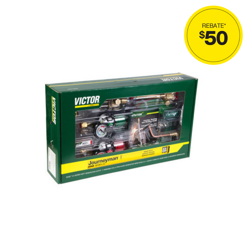 ESAB Victor Journeyman II EDGE 2.0 540/510, 90° Plus Outfit 0384-2111