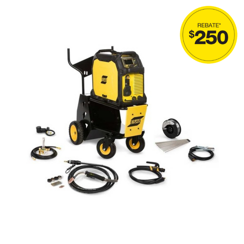 ESAB Rebel EMP 285ic Multi-Process Welder, 460-575 Volt, Three Phase, with Cart | 0558102557