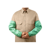 Steiner FR Cotton Welding Sleeves, 18" Green with Elastic 1034-18EE
