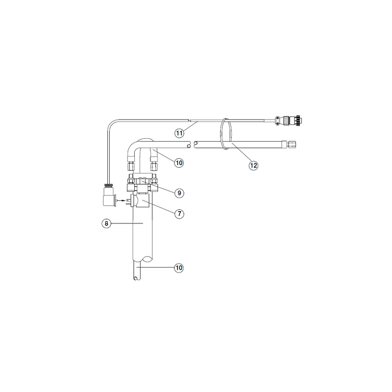 Hypertherm 120492 Valve Mounting Bracket