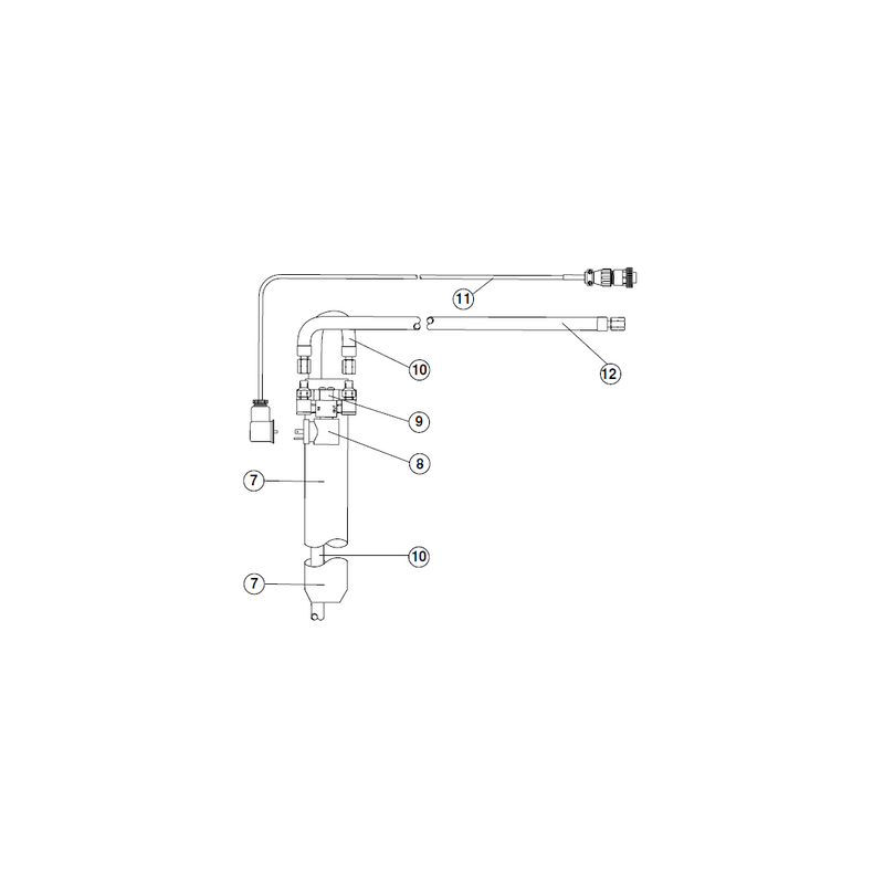 Hypertherm 120832 Valve Mounting Bracket