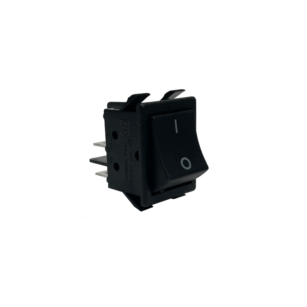 mtg barcode filler card Miller 208550 Switch, Rocker Dpst 16A 250Vac On-Off Blk Panel Mtg