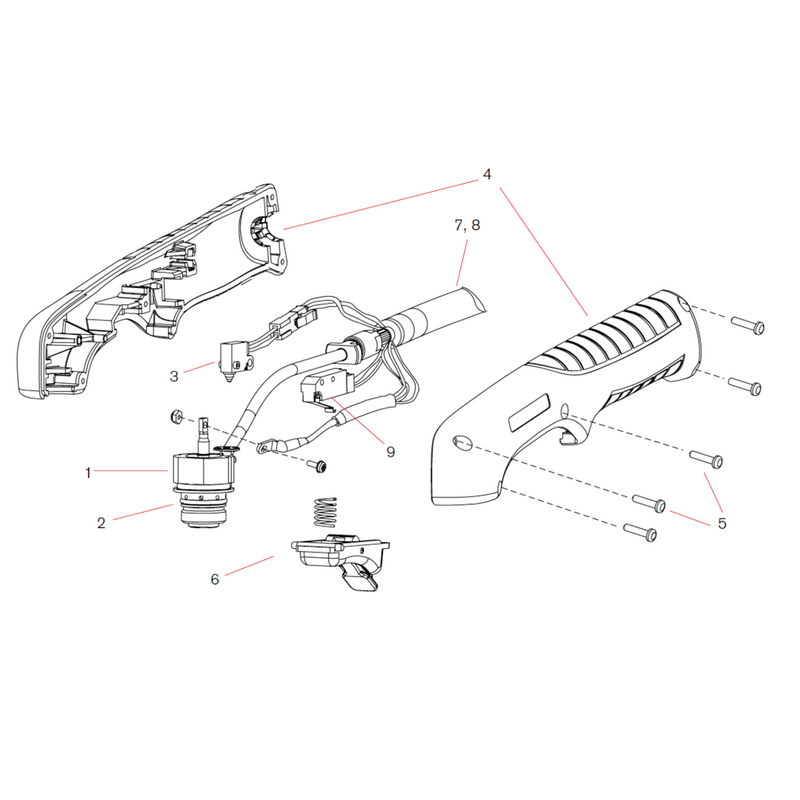 Hypertherm 228109 Kit: Cap-sensor switch Replacement