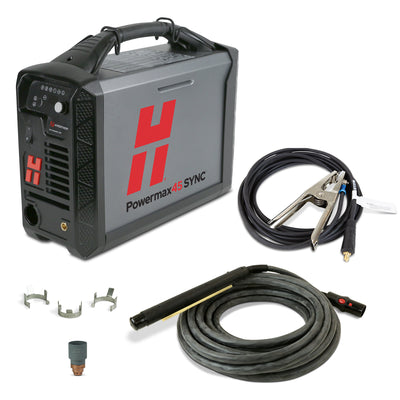 Hypertherm Powermax45 SYNC CSA MS 230V/CPC/SRL/180° TCH 25' (088584) w/Free Cartridge Reader & Gifts