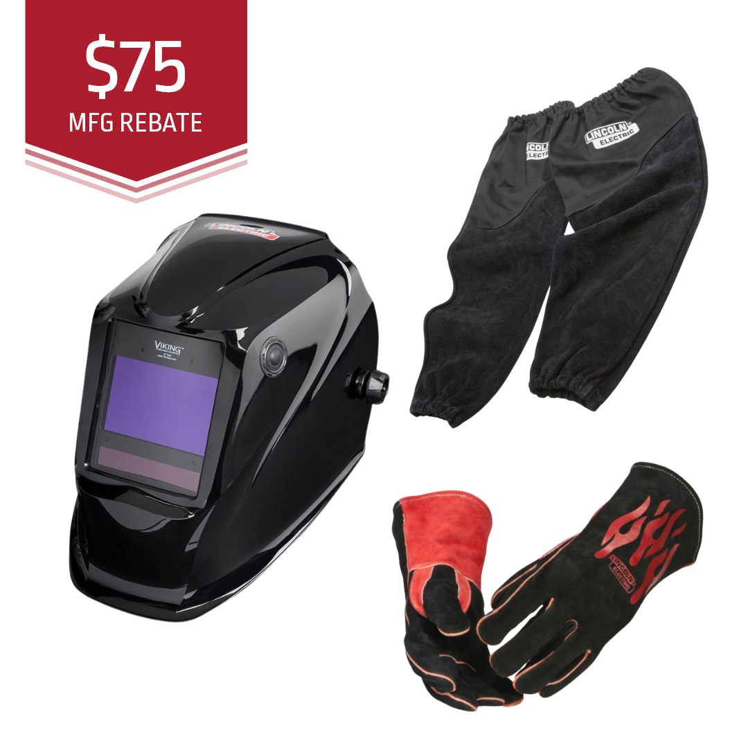 Lincoln Viking 3350 Black Welding Helmet K3034-4 – Arc Solutions, LLC