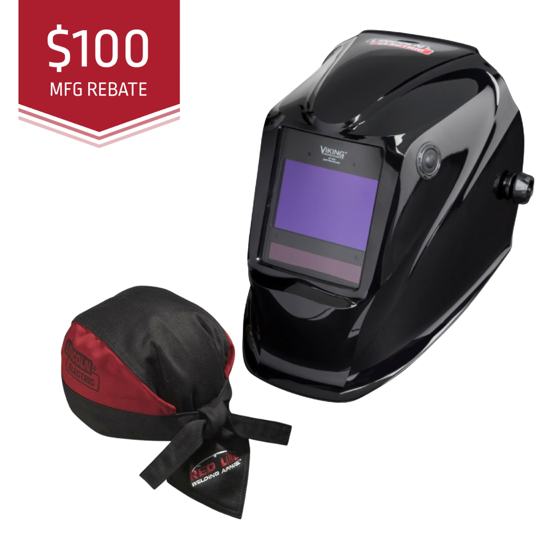 Lincoln Viking 3350 Black Welding Helmet K3034-4 – Arc Solutions, LLC