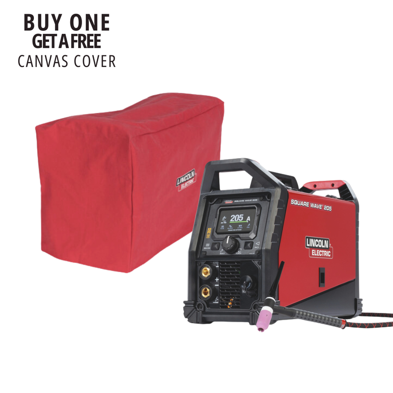 Lincoln Electric Square Wave® 205 TIG Welder | K5613-1 & FREE CANVAS COVER
