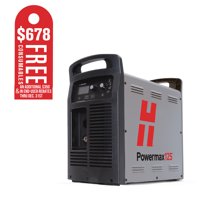 Hypertherm 059542 Powermax125 CSA 480V Machine System with CPC Port and Serial Ports