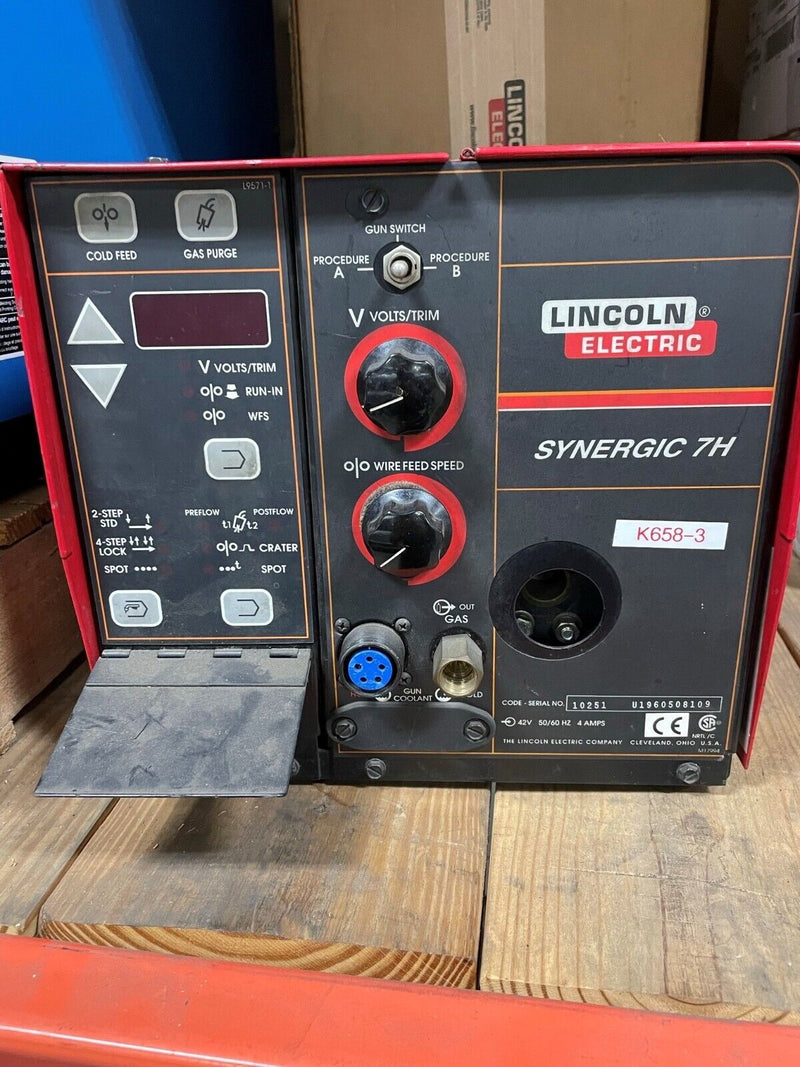 Lincoln Electric Synergic 7H MIG Wire Feeder K685-3