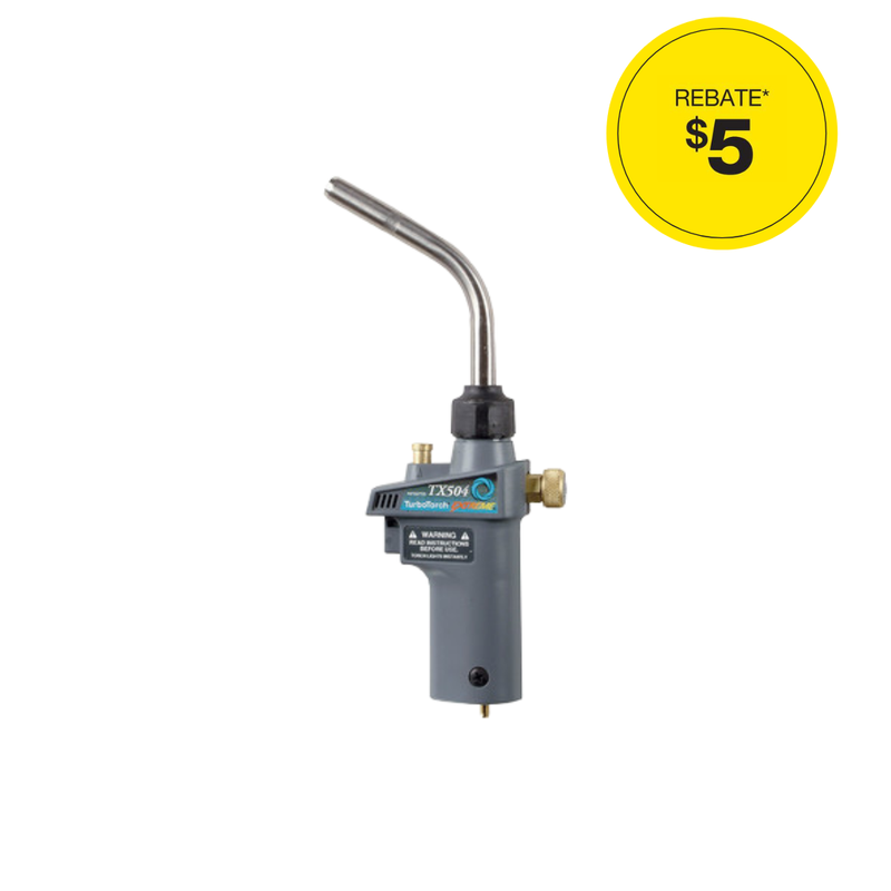 ESAB TurboTorch TX504 Torch Swirl, MAP-Pro/LP Gas, Self Lighting, 0386 ...