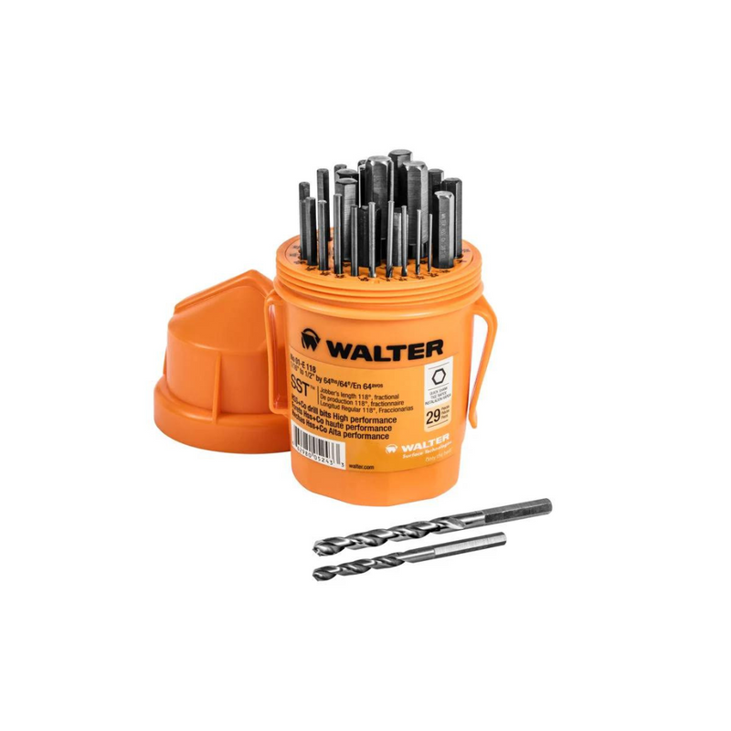 Walter SST+ Drill Bit Set 01-E118