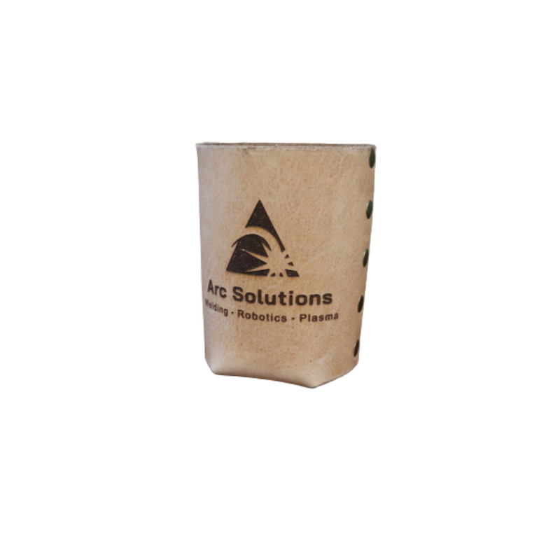 Arc Solutions, Inc. Leather Koozie