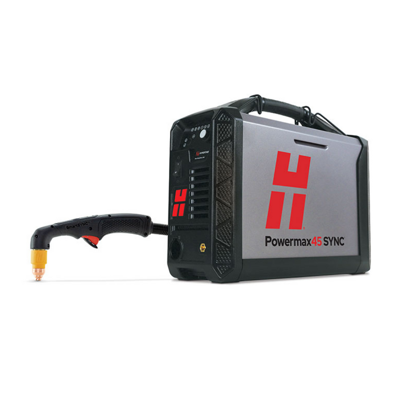 Hypertherm Powermax45 SYNC Plasma Cutter 230V CSA Power Supply with CPC Port and Voltage Divider (088583)