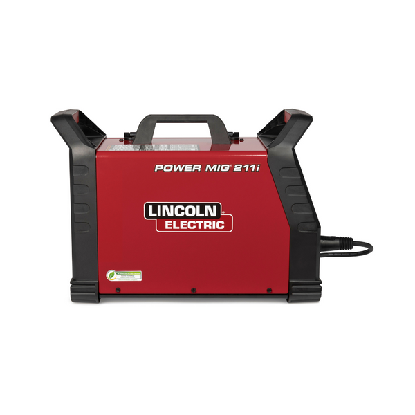 Lincoln Electric POWER MIG® 211i MIG Welder K6080-1 w/Free VIKING 1740 Matte Black Welding Helmet