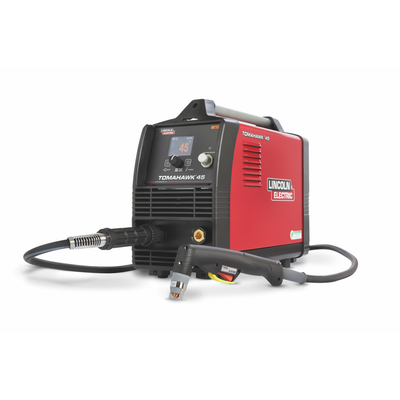 Lincoln Electric Tomahawk® 45 Plasma Cutter with Hand Torch K5458-1 & Single Cylinder Rolling Cart