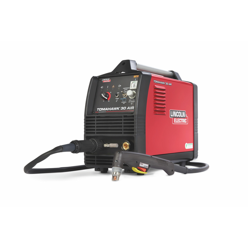 Lincoln Electric Tomahawk® 30 AIR Plasma Cutter with Hand Torch K5457-1 & Single Cylinder Rolling Cart