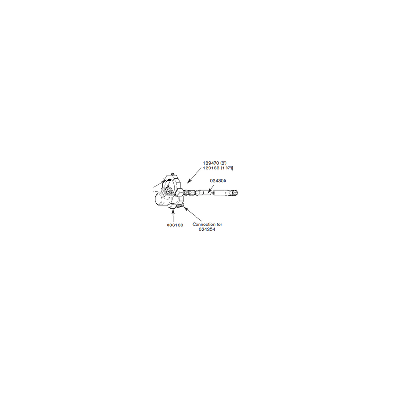 Hypertherm 129168 Off-Valve Assembly