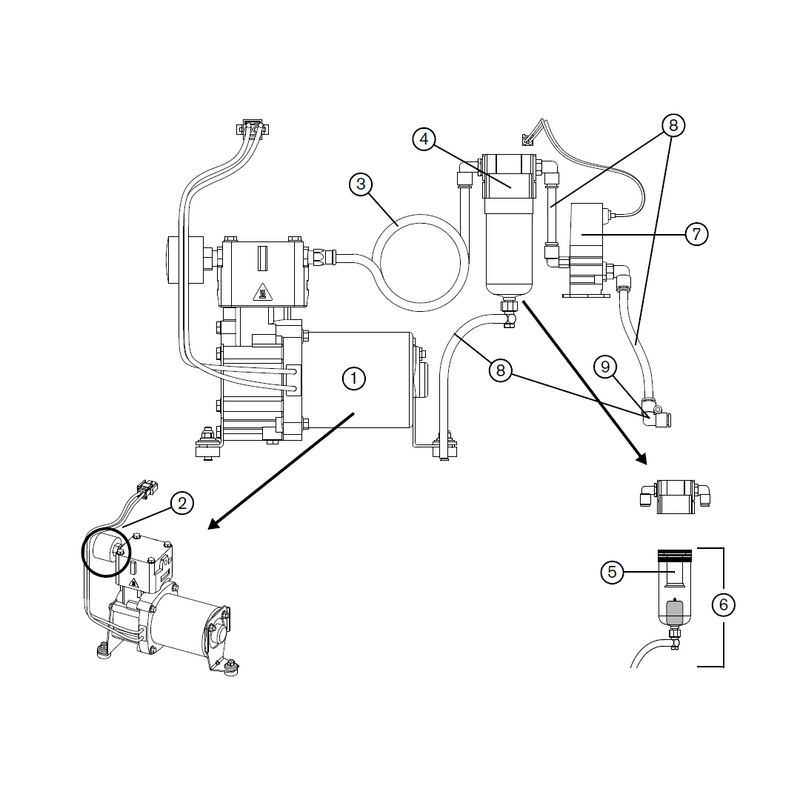 Hypertherm 428373 Kit: Powermax30 AIR Gas Tubing Replacement