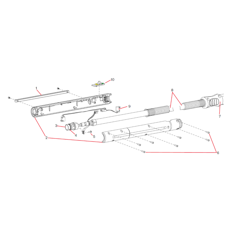 Hypertherm Kit: Removable 32-pitch Gear Rack