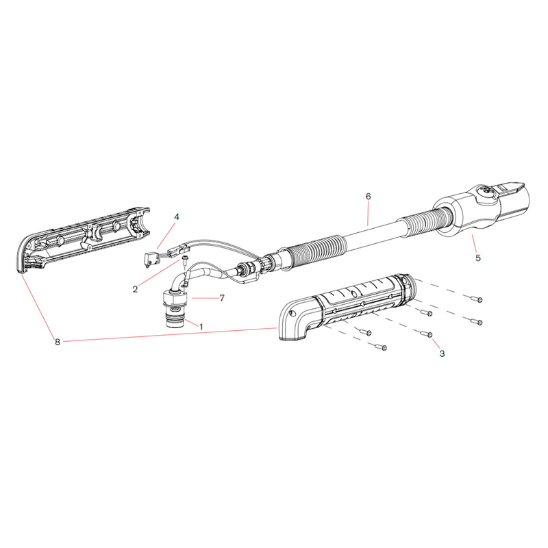 Hypertherm Kit: Duramax 90° Robotic Torch Positioning Barrel Replacement