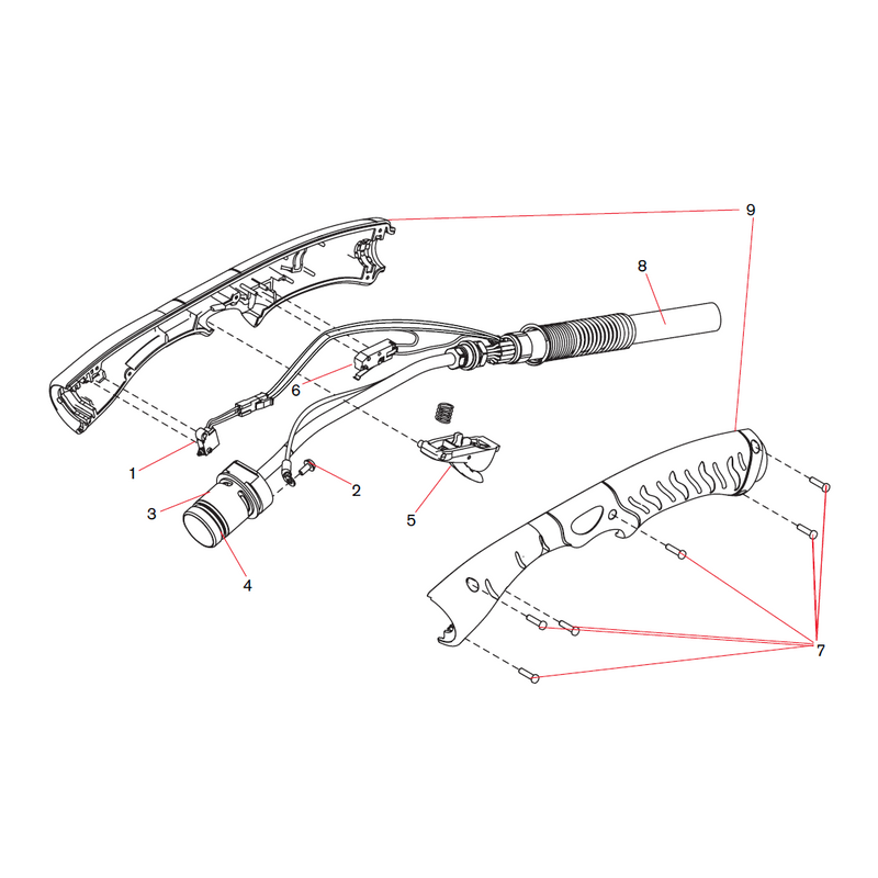 Hypertherm Kit: Duramax Hyamp 15° Hand Torch Main Body Replacement