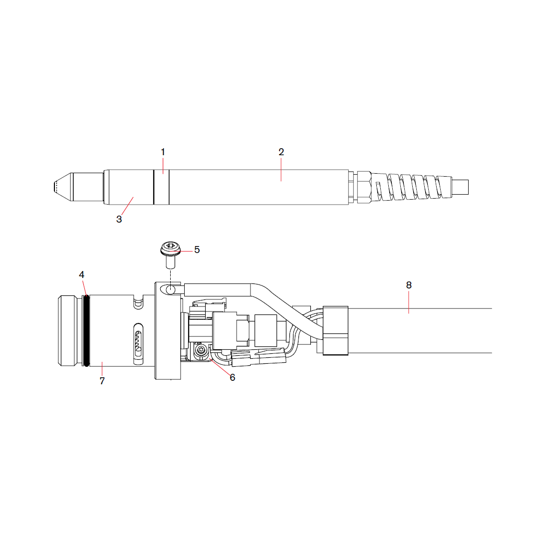 Hypertherm Kit: Duramax Hyamp 180° Machine Torch Lead Replacement – Arc ...