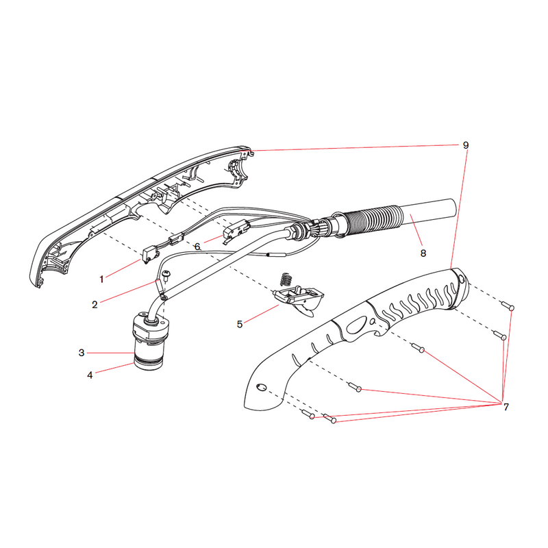 Hypertherm Kit: Duramax Hyamp 85° Hand Torch Lead Replacement