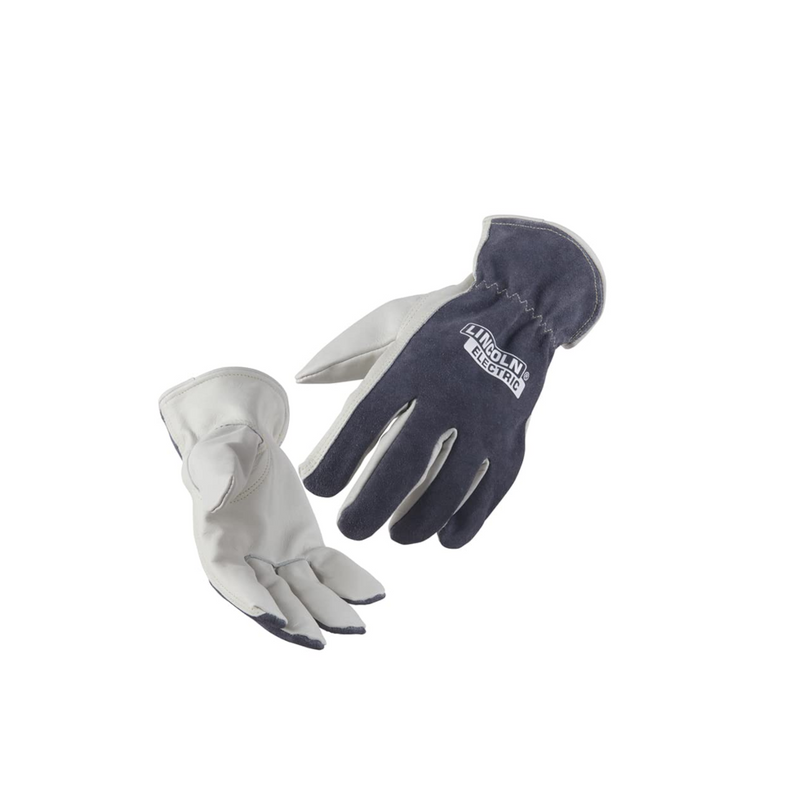 Lincoln Electric Traditional Grey Leather Drivers Gloves, Size: X-Large K3769-XL