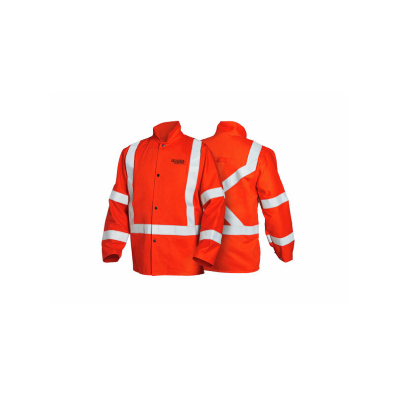 Lincoln Electric High Visibility FR Orange Jacket w/ Reflective Stripes K4692