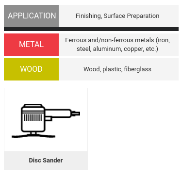 United Abrasives Pressure Sensitive Adhesive Discs 6" 40X Aluminum Oxide, 50/pk, 35096