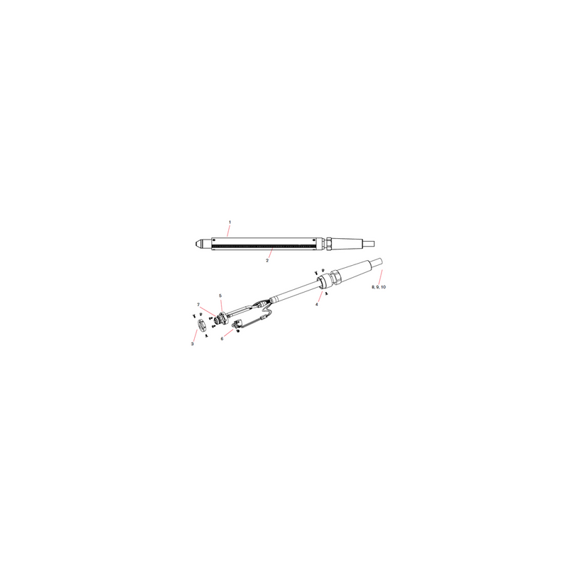 Hypertherm 228318 T45m Torch Lead Replacement