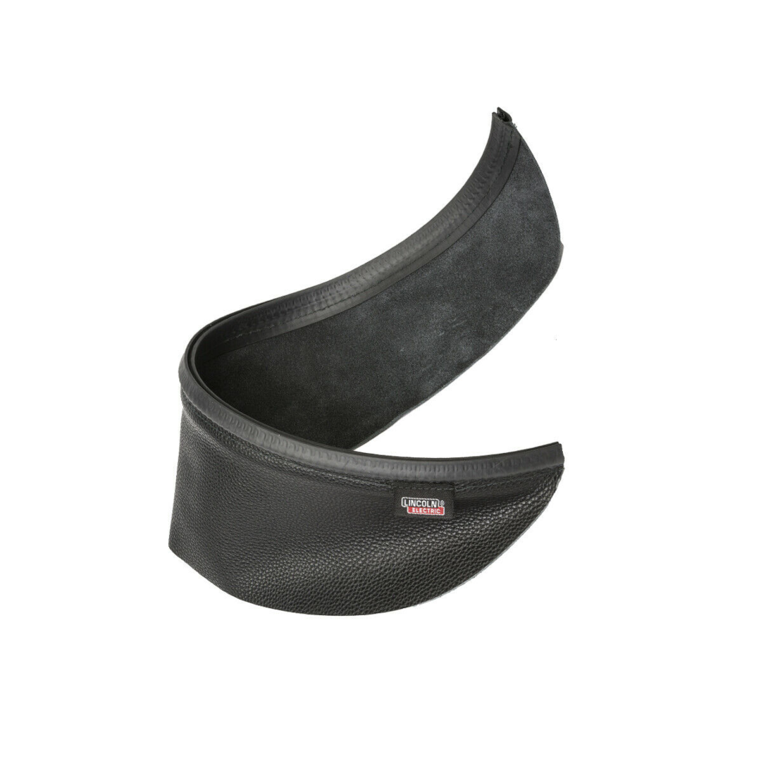 Lincoln Electric Helmet Bib Grain Leather with Press Fit Seal KP3730